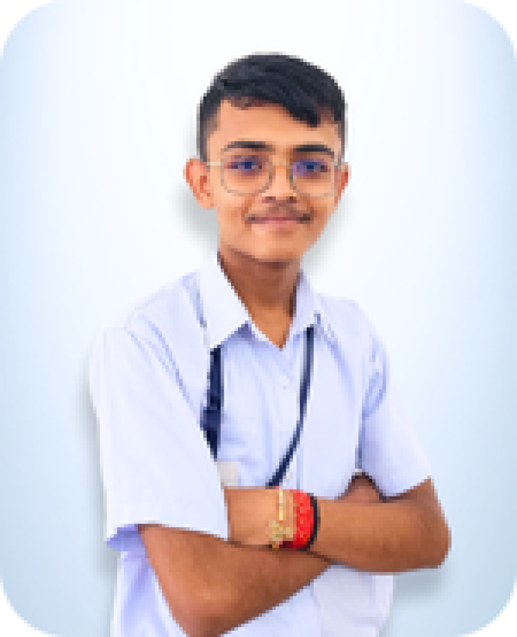 Rudra Nayak, 10th Gujarati Medium 1st Rank at Amba School For Excellence - March 2025.