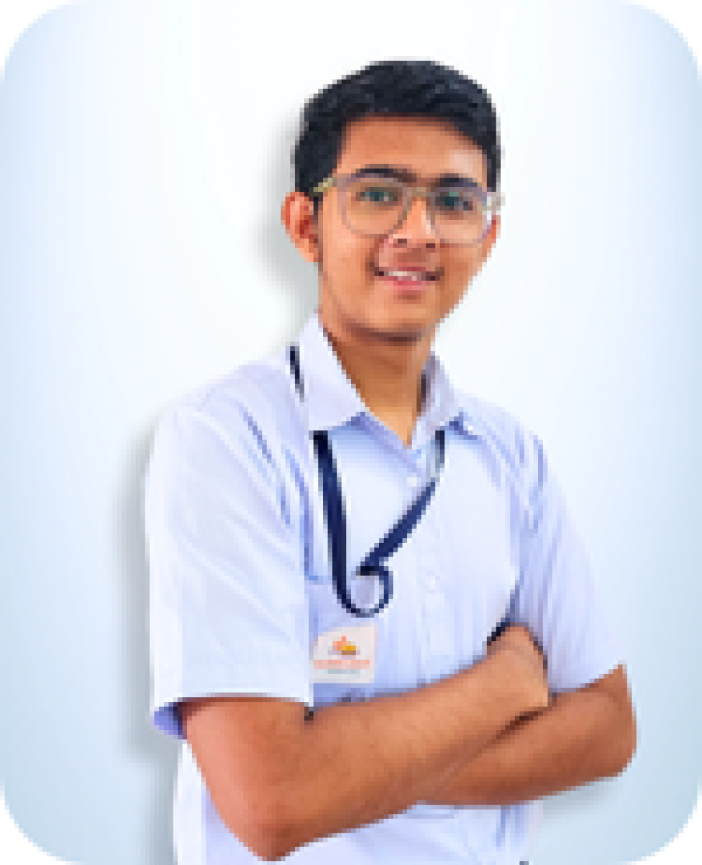 Pushpraj Gadhavi, 12th commerce 2nd Rank at Amba School For Excellence - March 2025.